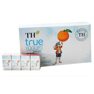 Thùng sữa TH topkid Cam, dâu 110ml