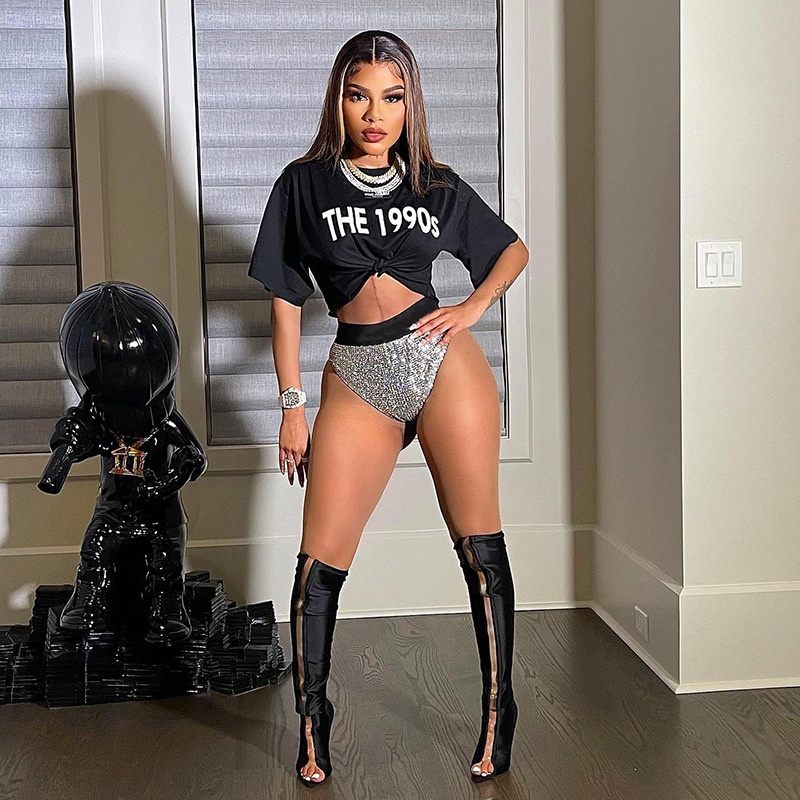 Quần Short Lưng Cao Thiết Kế Quyến Rũ Cho Nữ