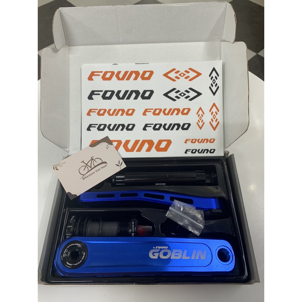 Bộ Đùi Giò Fovno GOBLIN MTB Crankset + Bottom Bracket