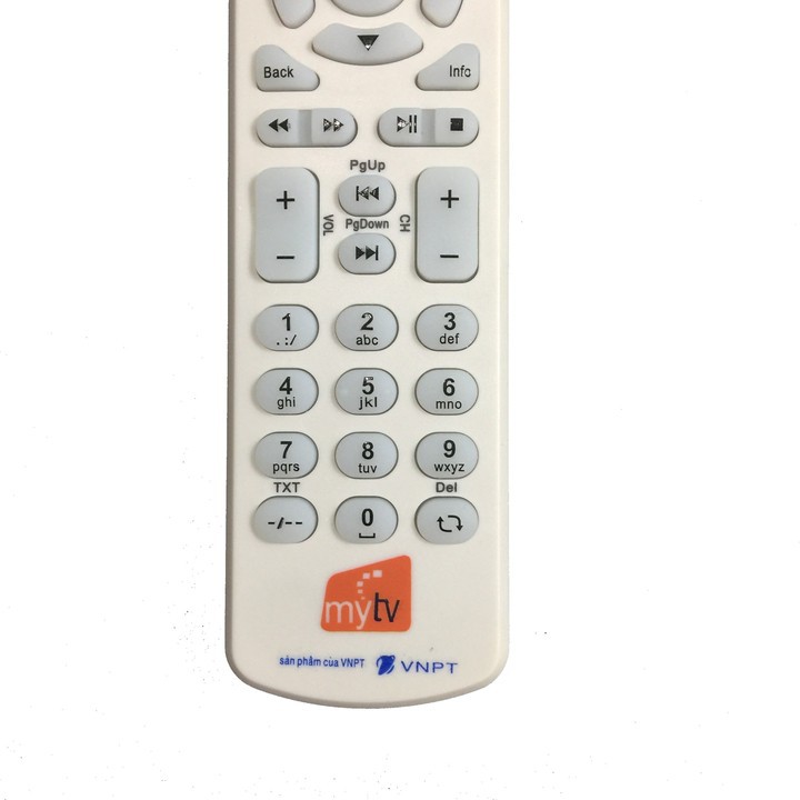 Remote điều khiển đầu thu MYTV ZTE - MY TV ZTE dùng PIN AAA