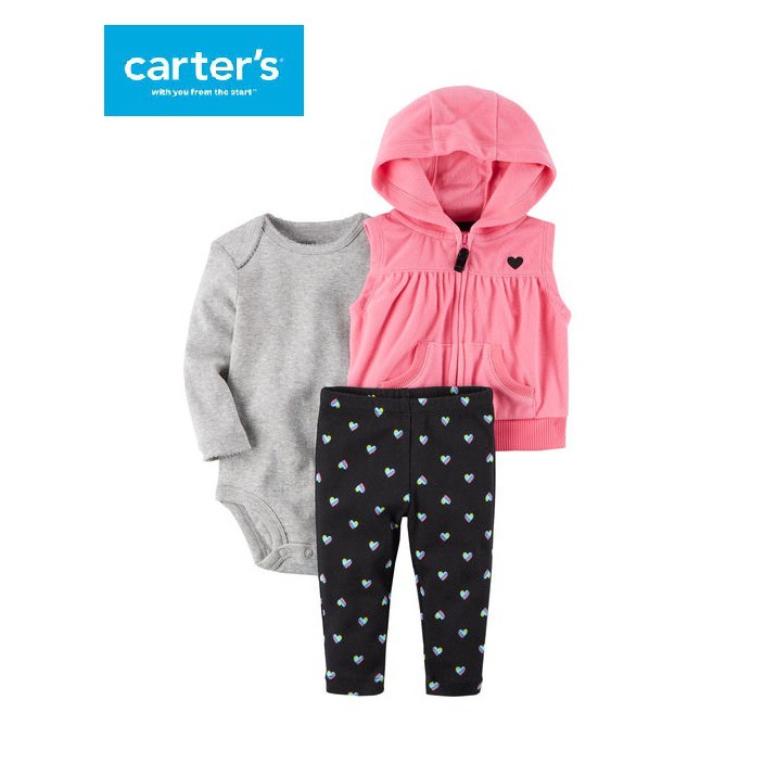 Set 3 món Carter's Little Vest