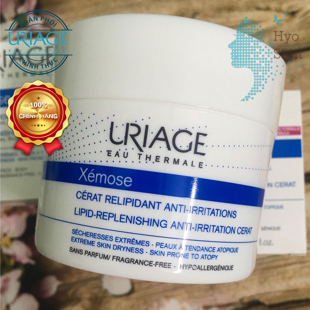Kem Chăm Sóc Da Khô, Da Bị Ngứa, Bị Viêm Da Cơ Địa, Chàm Cho Da Mặt Và Toàn Thân URIAGE XEMOSE CERAT 200ml