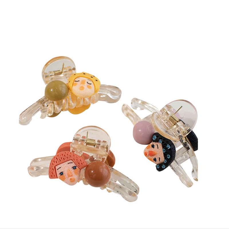 Kẹp Tóc Hình Chú Hề Dễ Thương Cho Bé Gái