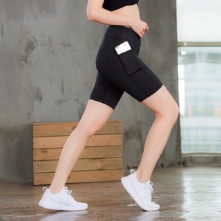 Quần Biker Short Có Túi