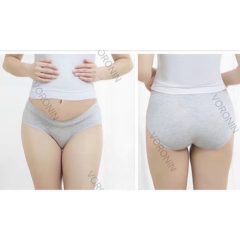 Quần lót bà bầu,quần sịp bầu cotton siêu mát