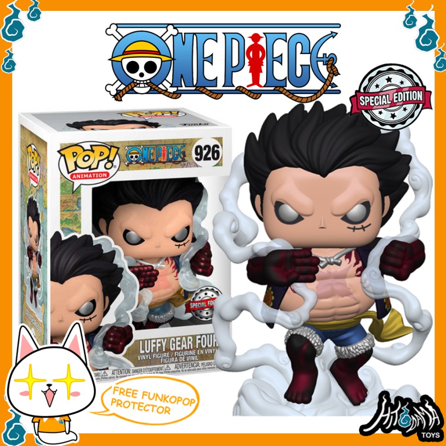 Funko Pop Mo Hinh Nhan Vật Monkey D Luffy Gear 4 Exclusive 926 Trong Phim Hoạt Hinh One Piece Shopee Việt Nam