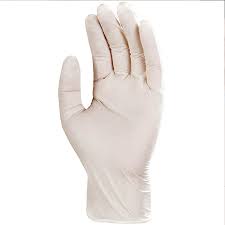 Găng Tay Không Bột Màu Trắng KHÔNG BỘT Vinyl/Nitrile Hộp 100 Chiếc Dùng Trong Làm Tóc Thẩm Mỹ, Spa, Nha Khoa