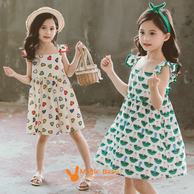 Đầm Xòe Chấm Bi Xinh Xắn Dành Cho Bé Gái