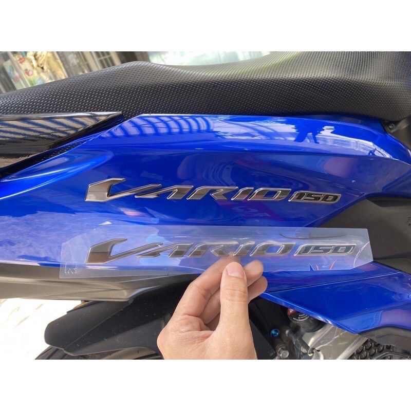 Tem nổi vario 150 màu khói chính hãng honda indo