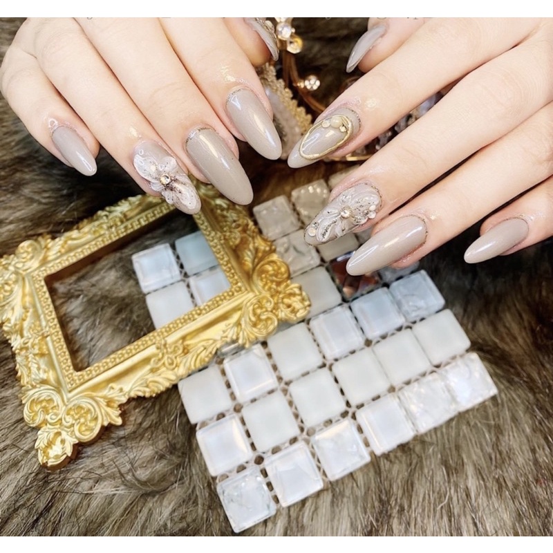 Xà cừ vuông chụp ảnh Nail