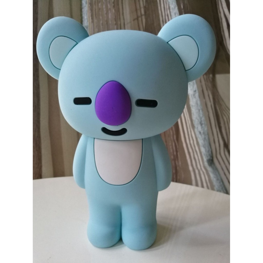 [ORDER] HỘP BÚT SILICON DẺO BT21 COOKY VÀ KOYA