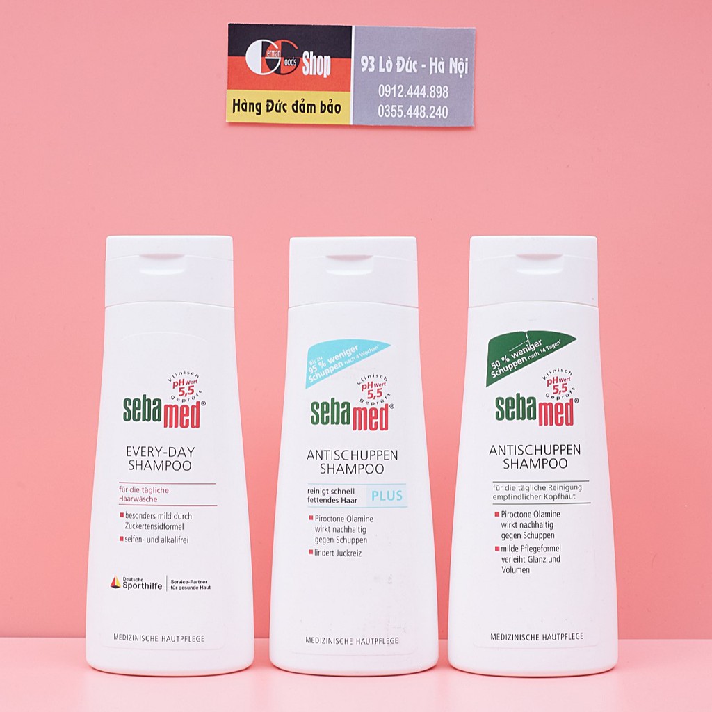 DẦU GỘI ĐẦU SEBAMED CỦA ĐỨC, 200ml