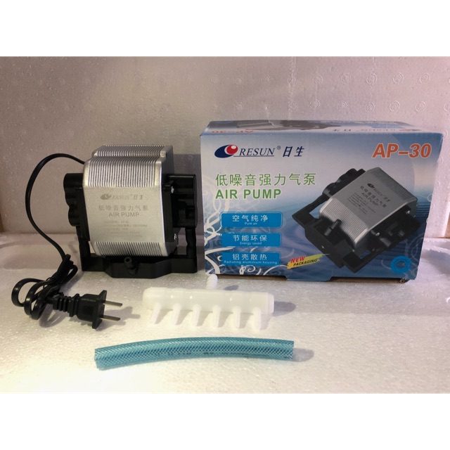 Máy Sủi Oxy 6 Vòi Resun AP-30 16W (Hàng Công Ty)