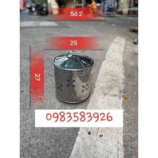 Lò đốt giấy vàng mã Inox