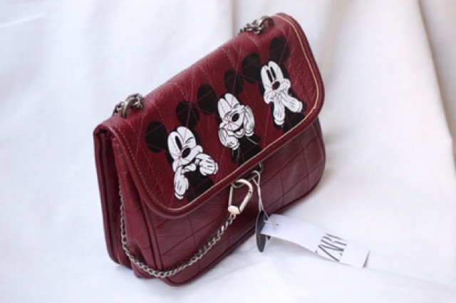 TÚI ZARA MICKEY DA MỀM XUẤT SẮC