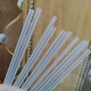 Bịch 100 ống hút trong suốt ( hút nước mía)