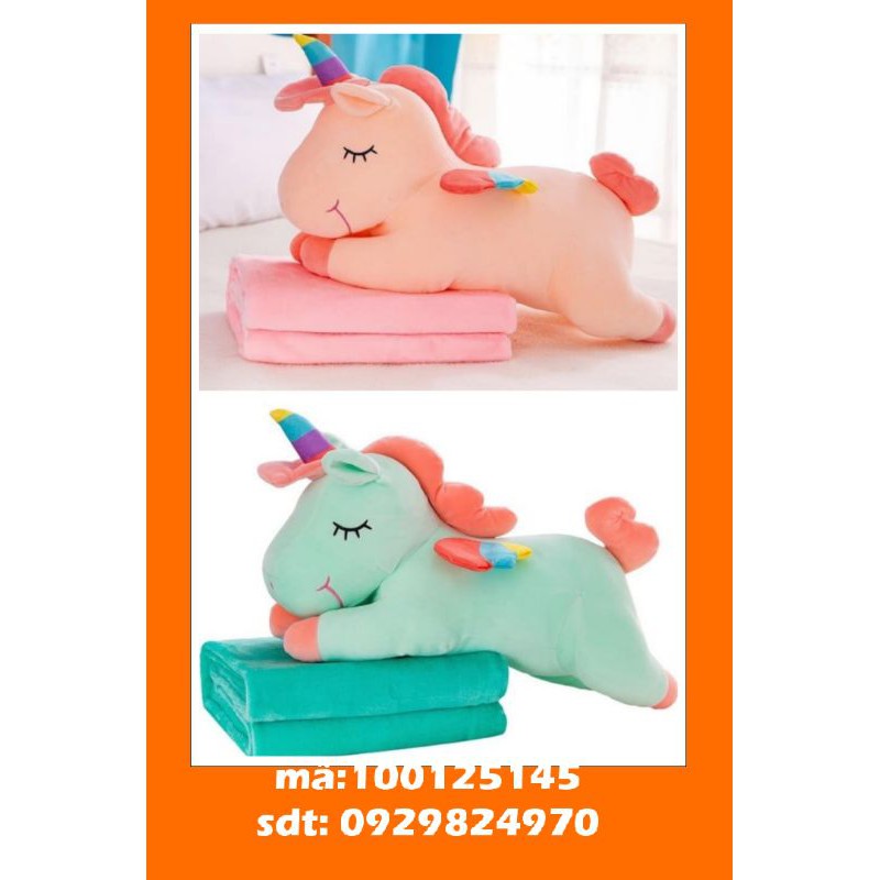 Ngựa pony kèm mền, Chăn gối văn phòng 2in1