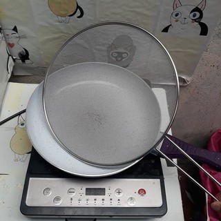 Vỉ đậy chảo chống bắn dầu mỡ 29 cm