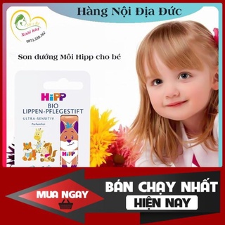 [auth] Son dưỡng môi hữu cơ HIPP BIO trẻ em cao cấp an toàn cho bé - Nội địa Đức Đủ Bill [Hot]