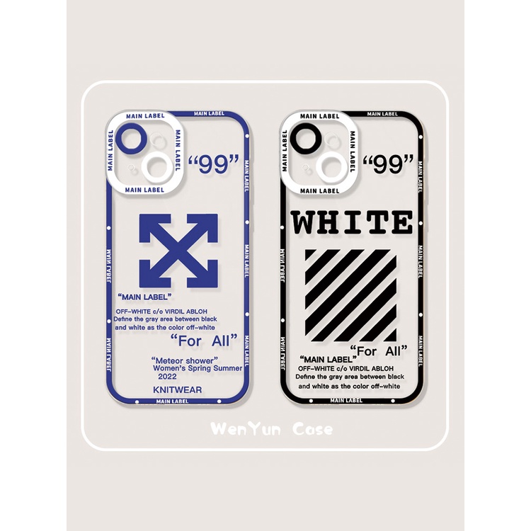 Off-white Ốp Điện Thoại TPU Dẻo In Hình Quái Vật Ba Mắt Iphone 11 12 Pro 12 Promax 12 Pro 11 Promax 13 13 Pro 13 Promax Xs Max XR 7 8 Plus