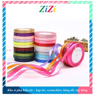 Ruy Băng Lụa Bản 1cm ZIZI Cuộn Dài 22m