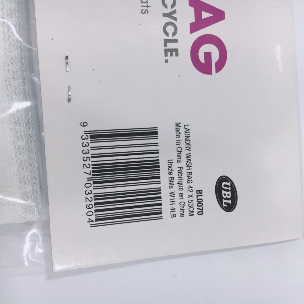 Túi Giặt Quần Áo Cỡ Lớn 42X53cm Uncle Bills BL0070