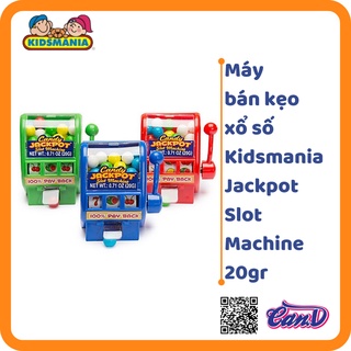 Máy bán kẹo xổ số Kidsmania Jackpot Slot Machine 20gr