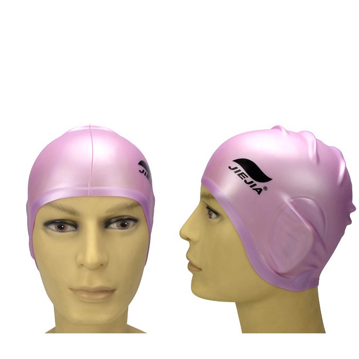 Mũ bơi che tai JIEJIA - Mũ bơi cho người lớn và trẻ em