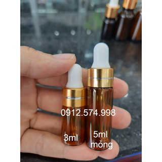 10 chai tinh dầu nắp bóp 3ml đến 100ml