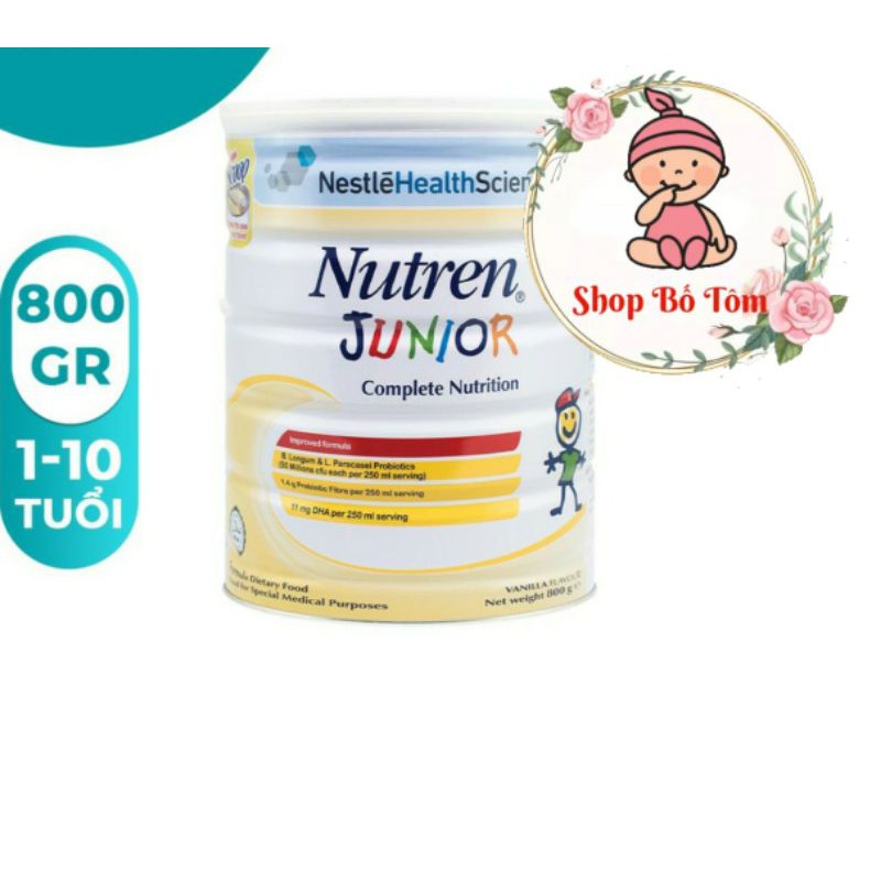 Sữa bột Nutren Junior 800g