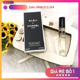 Nước hoa Nam Blue Channel 20ml lưu hương lên đến 8h Mùi hương gỗ rừng quyến rũ Thể Hiện Đẳng Cấp Phái Mạnh | BigBuy360 - bigbuy360.vn
