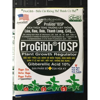 02 gói Điều hòa sinh trưởng cây trồng Progibb 10SP
