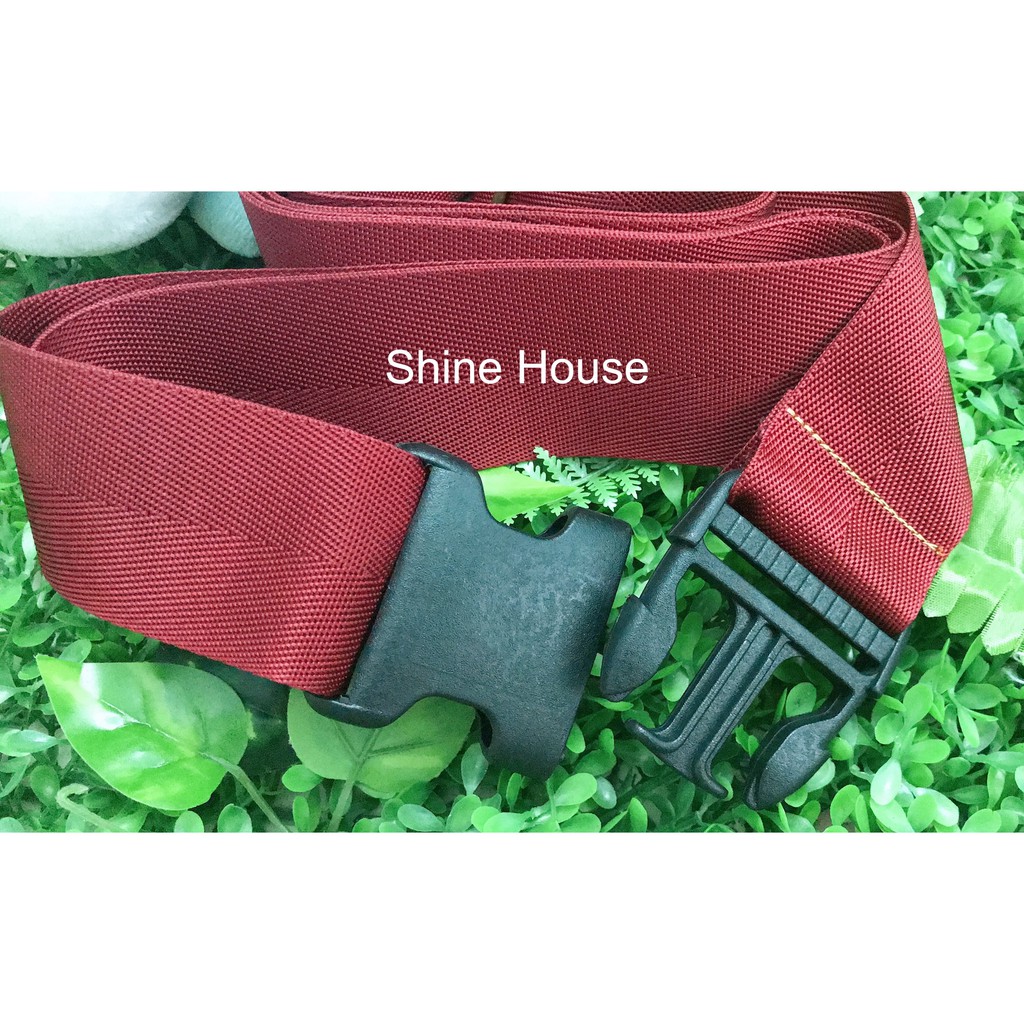 [XẢ KHO 1 NGÀY] Dây Đai Valy Chống Trộm  Chống Thất Lạc- Shine House