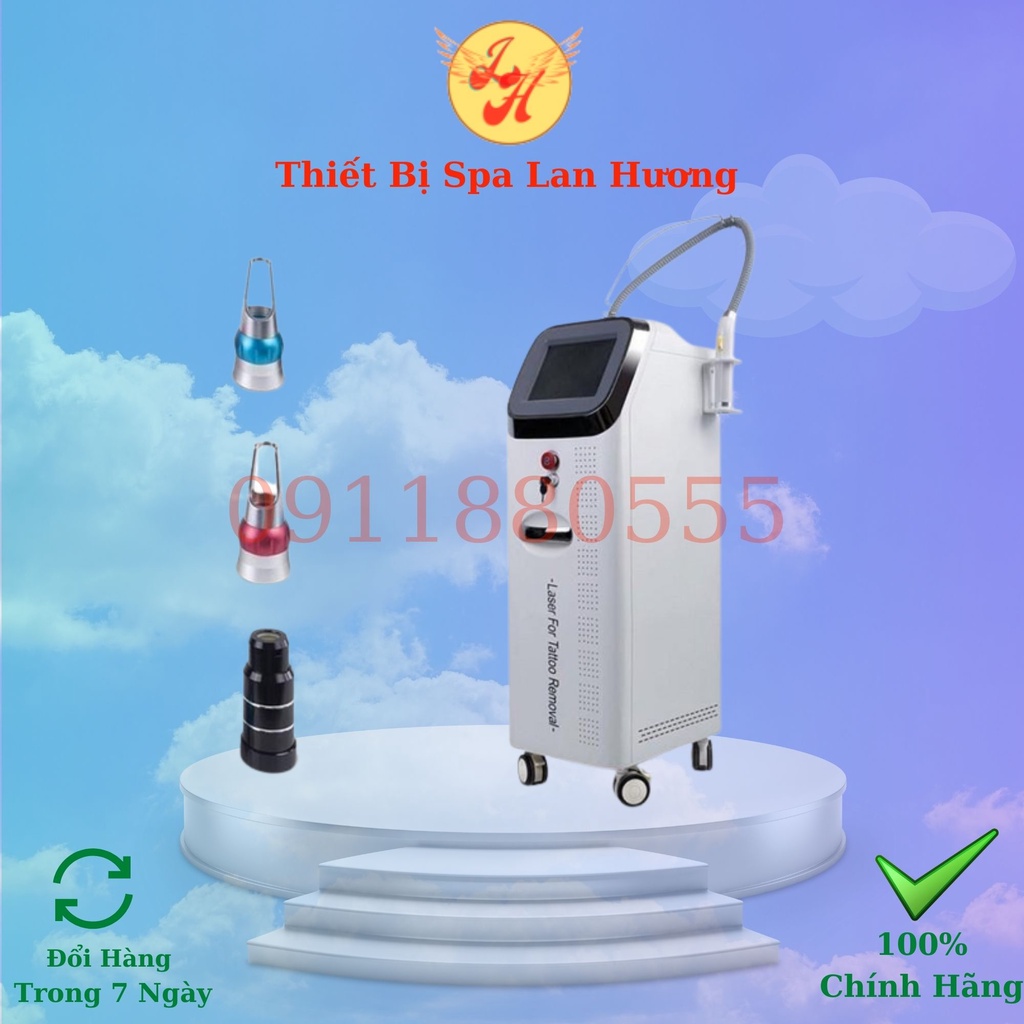Máy Laser Q8 máy xóa xăm, nám, tàn nhang hàng chuẩn loại 1