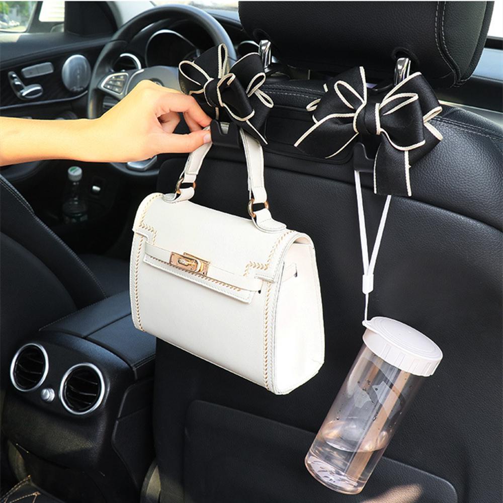 Hộp Đựng Đồ Đa Năng Gắn Nơ Trang Trí Nội Thất Xe Hơi Chất Lượng Cao