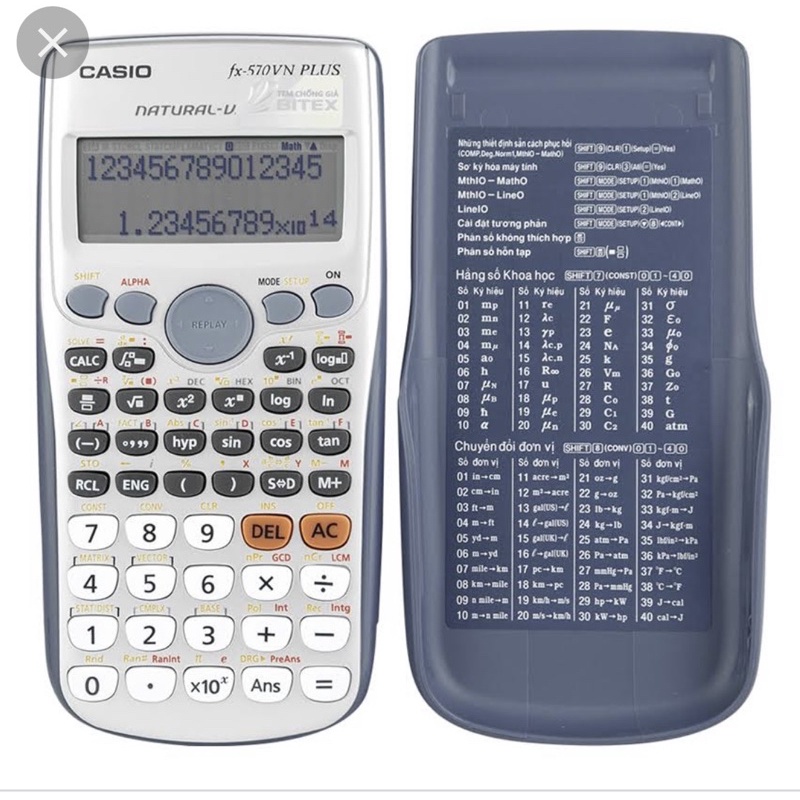 Máy tính casio FX570VN PLUS chính hãng