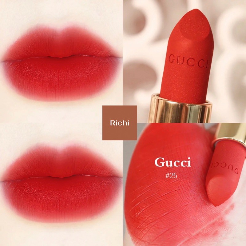 [Mã 2712FMCGSALE giảm 8% đơn 500K] Son Gucci Matte 519 217 201 25 500 505 208 204 304 307 302 504 506 509 Đủ bill | BigBuy360 - bigbuy360.vn