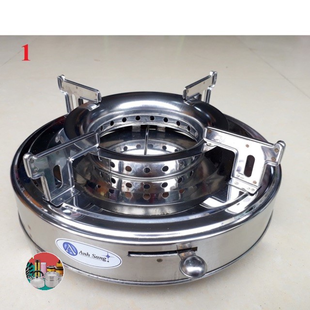 Bếp cồn cao cấp có chắn gió giúp tiết kiệm cồn ( Đồ Gia Dụng SK )