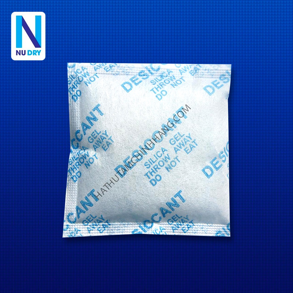 Gói Hút Ẩm 1KG quy cách 20 Gram Silicagel - hạt hút ẩm thực phẩm quần áo giày dép máy ảnh hoa khô NU DRY