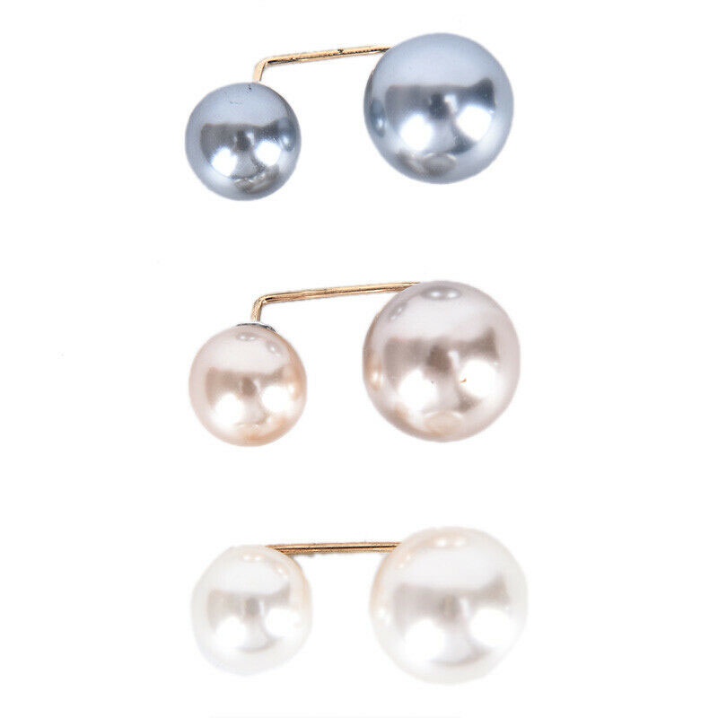 Set 3 ghim cài áo đính ngọc trai giả thời trang cho nữ