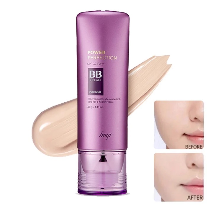 Kem Nền Che Khuyết Điểm Kiềm Dầu Trang Điểm Đa Năng The Face Shop Power Perfection BB Cream SPF37 PA ++ 20g/40g