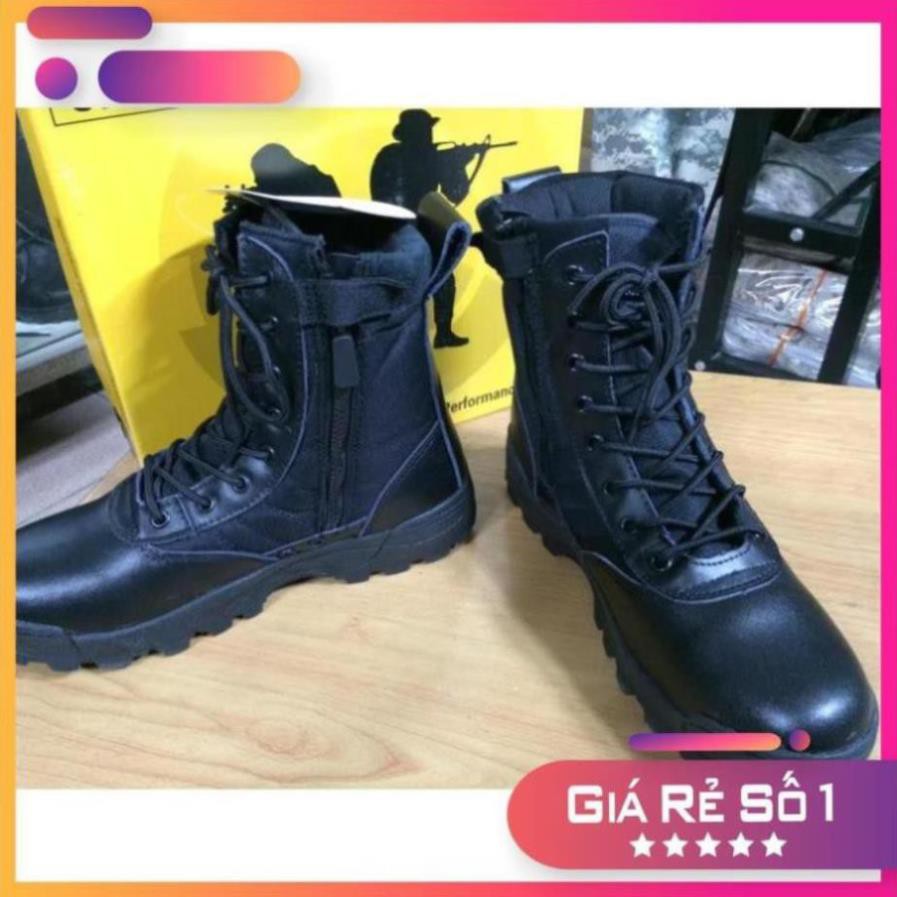 🍊 [Sale 3/3] Giày Đặc Nhiệm SWAT Cao Cổ - Giầy Boot Phượt, Leo Núi Sale 11 -op1 🍊 : _