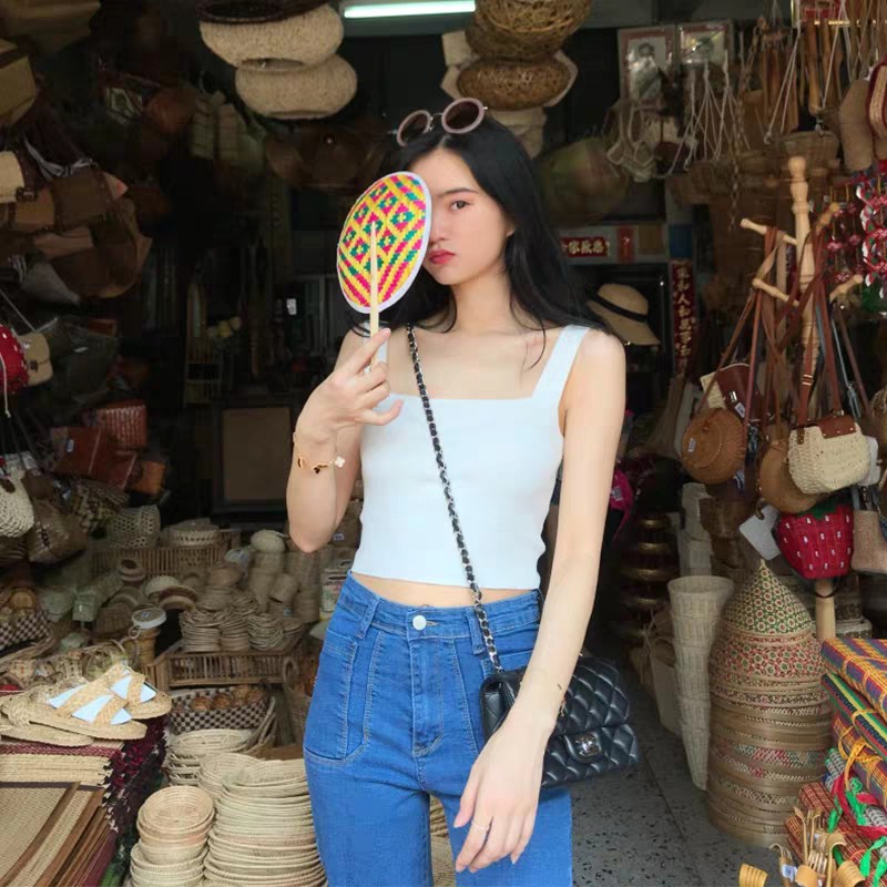 [ Mã WASTAPR giảm 10K đơn 50K] ÁO 2 DÂY BẢN TO QUẢNG CHÂU - ÁO DÂY LEN BOZIP HOT | BigBuy360 - bigbuy360.vn