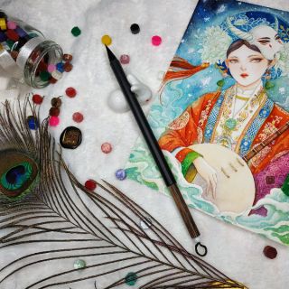 Cọ Phượng Trì Ngâm [Bút Ý Hiên] (có sẵn)