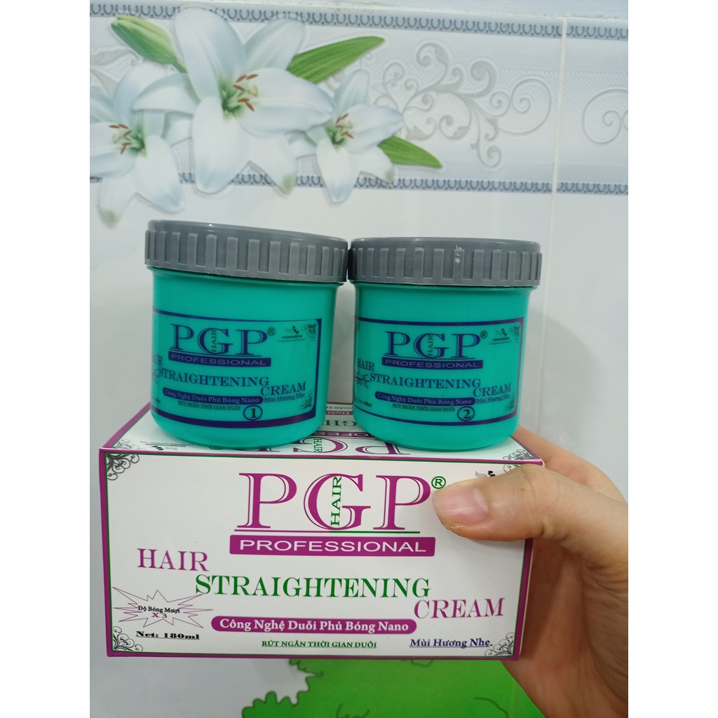 180ml x 2 hủ Duỗi siêu mượt PGP