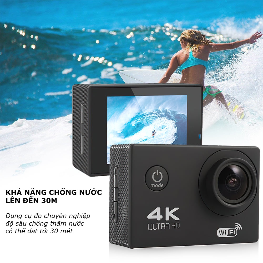 Camera hành trình, Camera hành trình 4k chống rung Ultra HD DV, Hỗ trợ kết nối Wifi, Chống nước, Chống rung- BEST SELLER | BigBuy360 - bigbuy360.vn