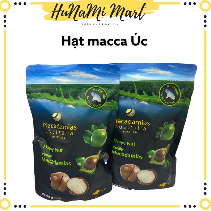 Hạt Macca Nội địa Úc nứt vỏ - Tặng kèm khui hạt