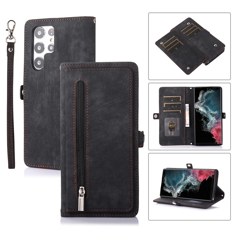 Ốp Điện Thoại Da Gập Cho Samsung S22 S21 Plus Ultra S21 S20 FE