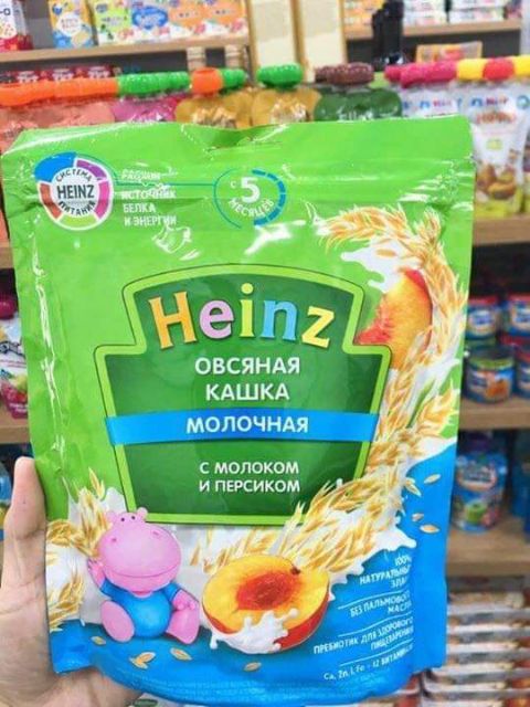 Bột ăn dặm Heinz Nga nhiều vị