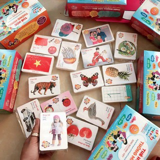 BỘ FLASH CARD 16 chủ đề cho bé
